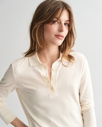 Polo de mangas compridas sem costuras