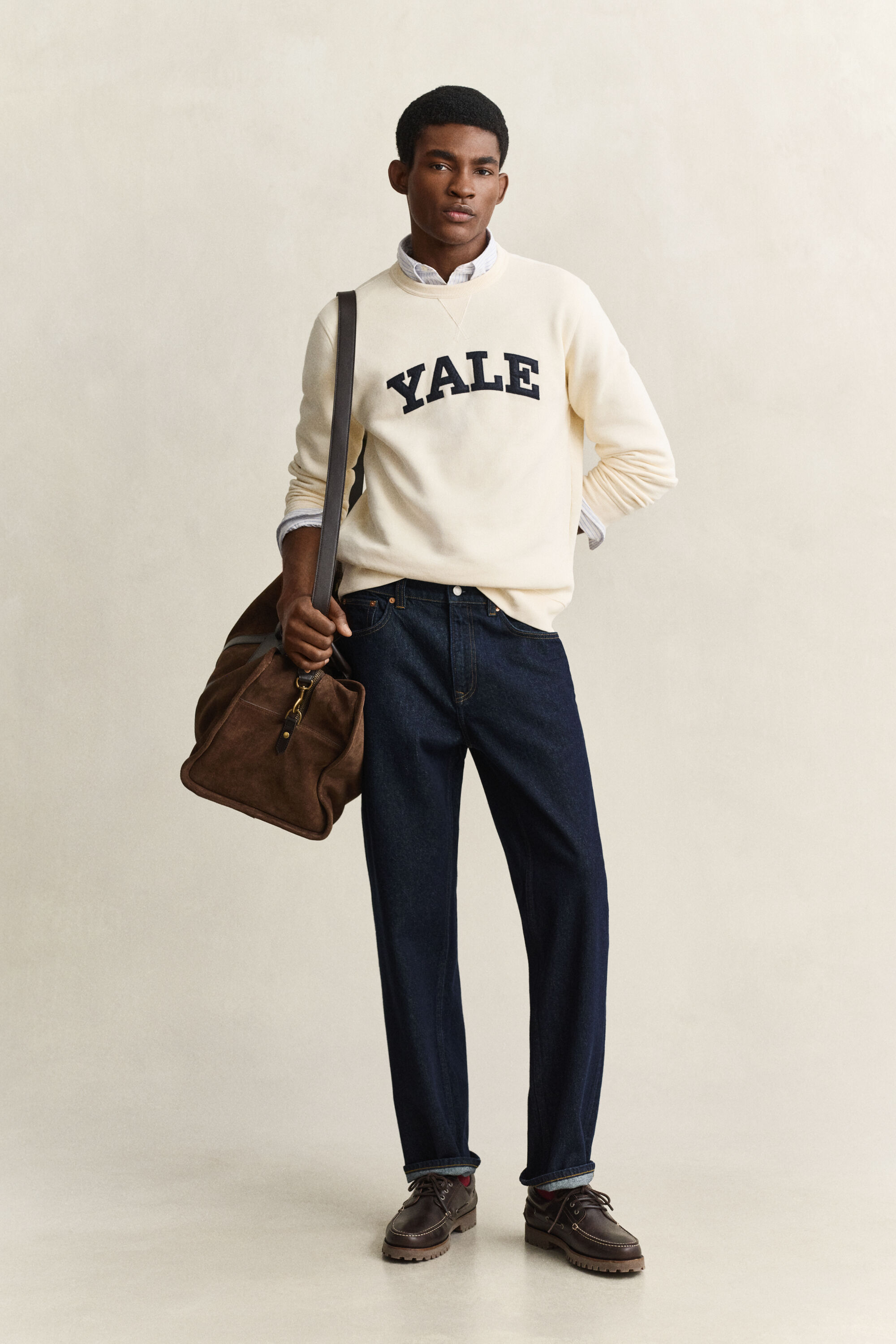Sweatshirt com decote redondo Gant x Yale