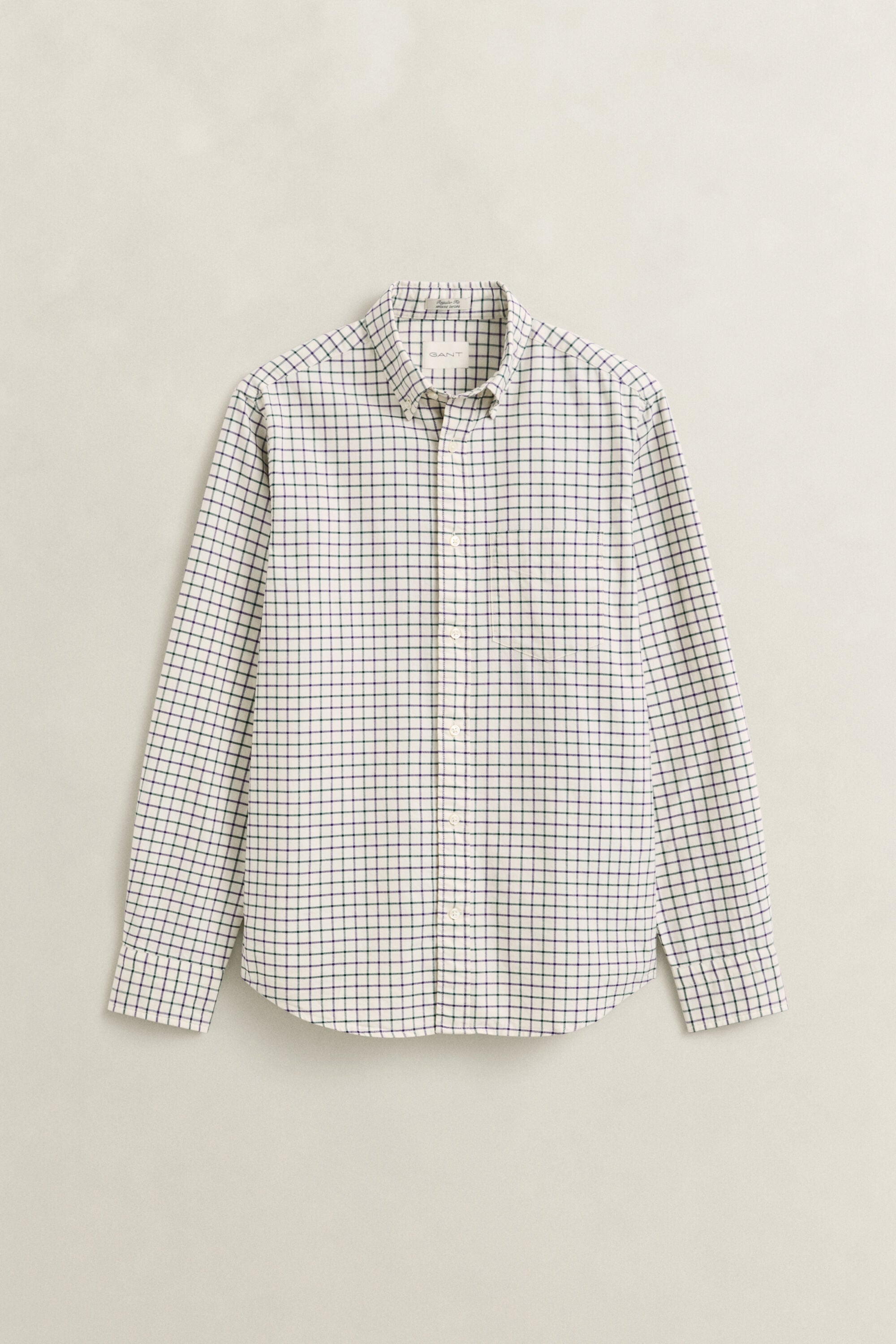 Camisa Oxford Archive com padrão de xadrez