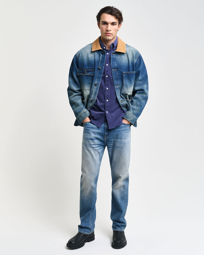 Camisa de bombazina regular fit