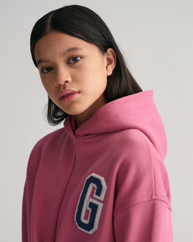 Sweatshirt com capuz e detalhe torcido Teen Girls