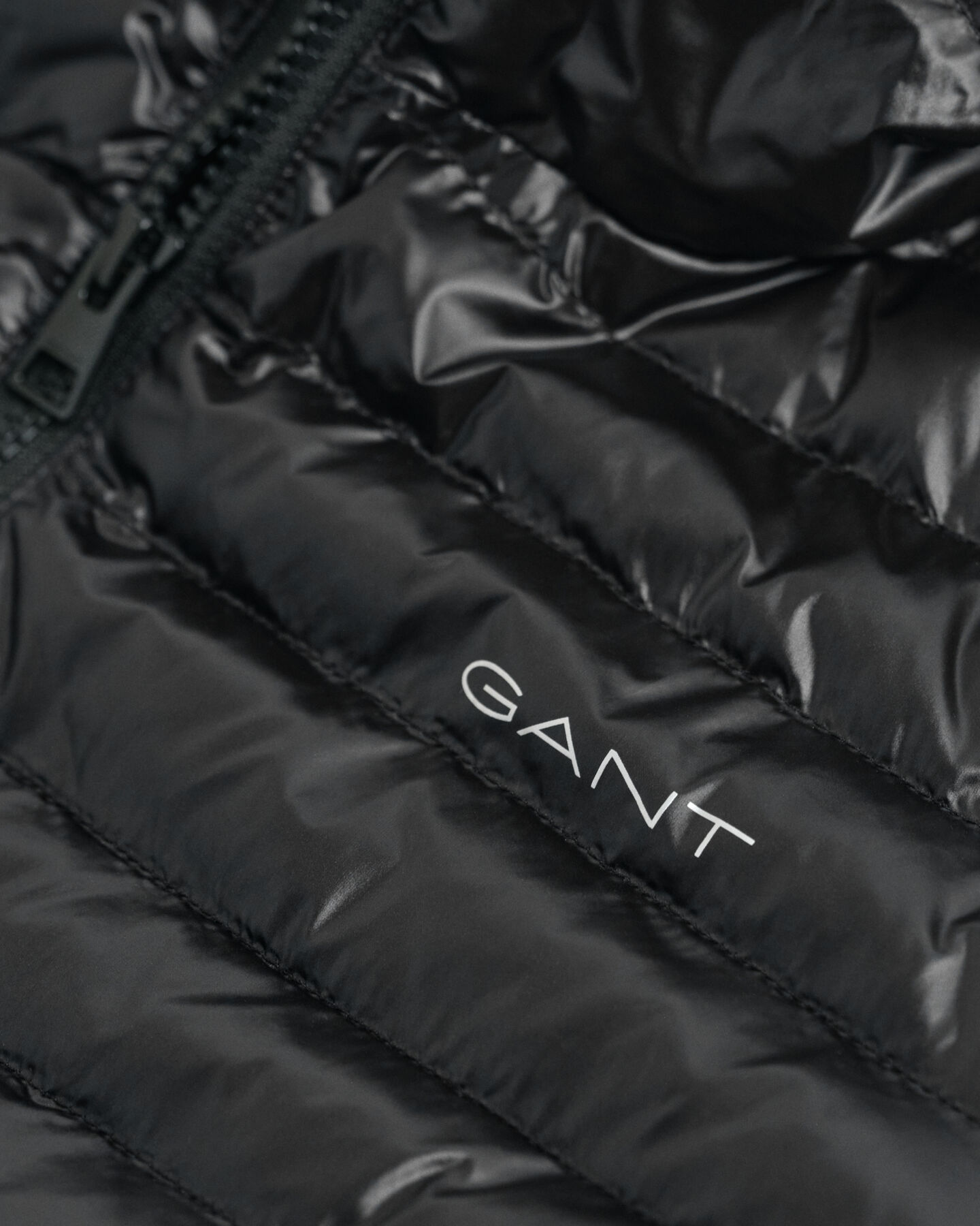 Blusão acolchoado leve e brilhante Teens