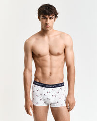 Caixa de presente com pack de três boxers com estampado Skier