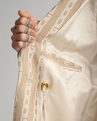 Colete em jacquard Chain