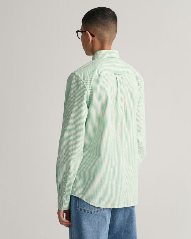 Camisa Oxford &agrave;s riscas Teen Boys