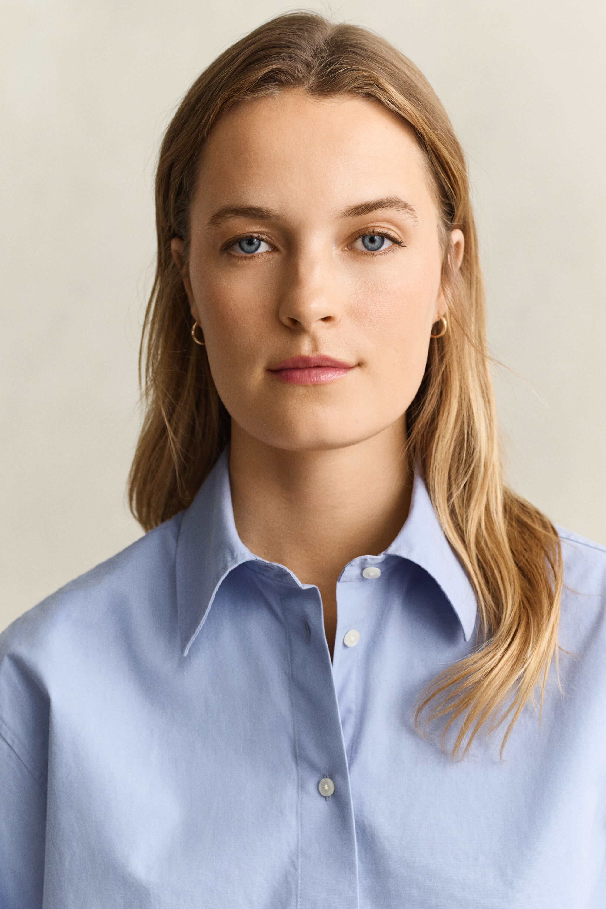 Camisa em popelina relaxed fit