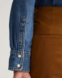 Camisa de ganga regular fit