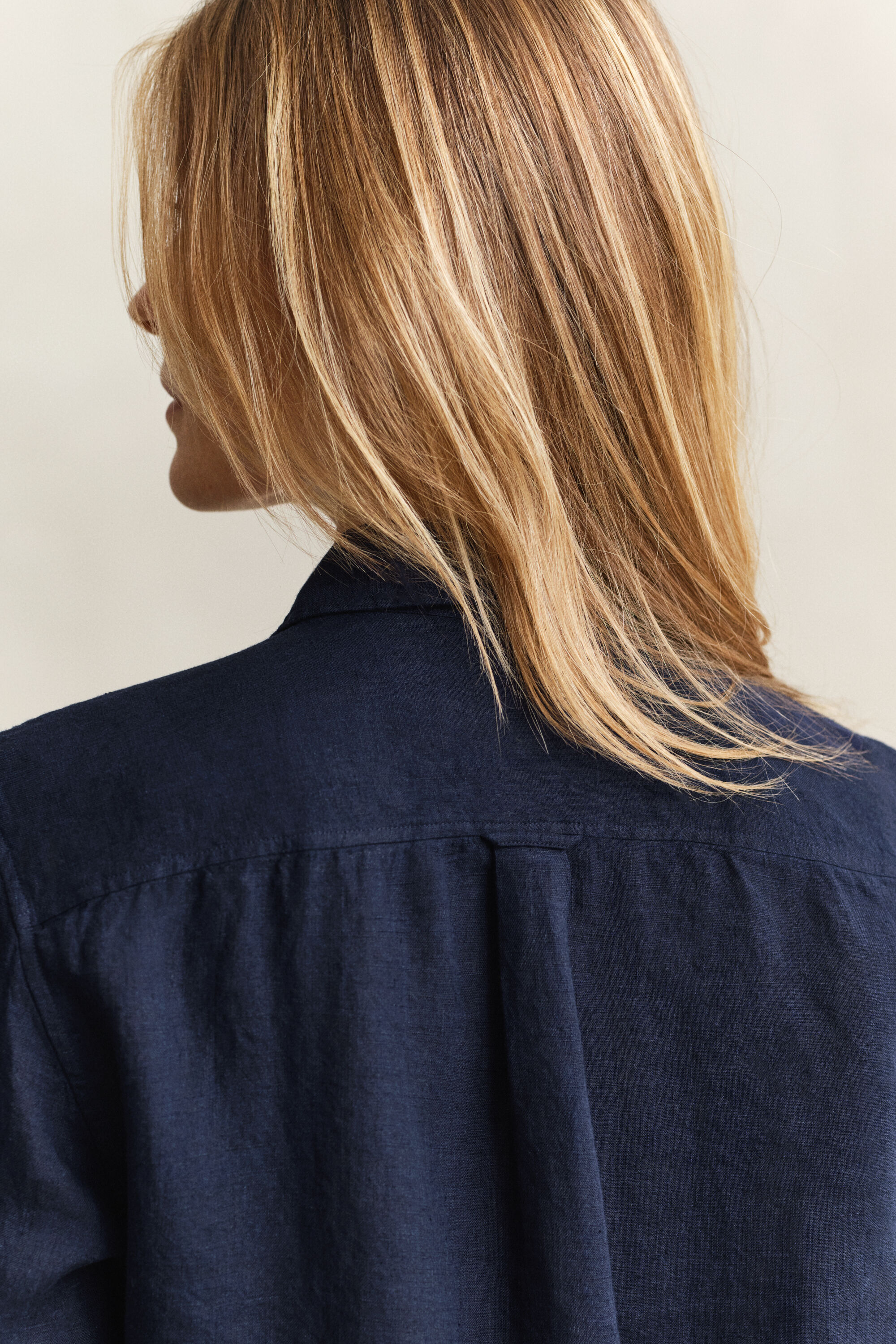 Camisa de linho regular fit