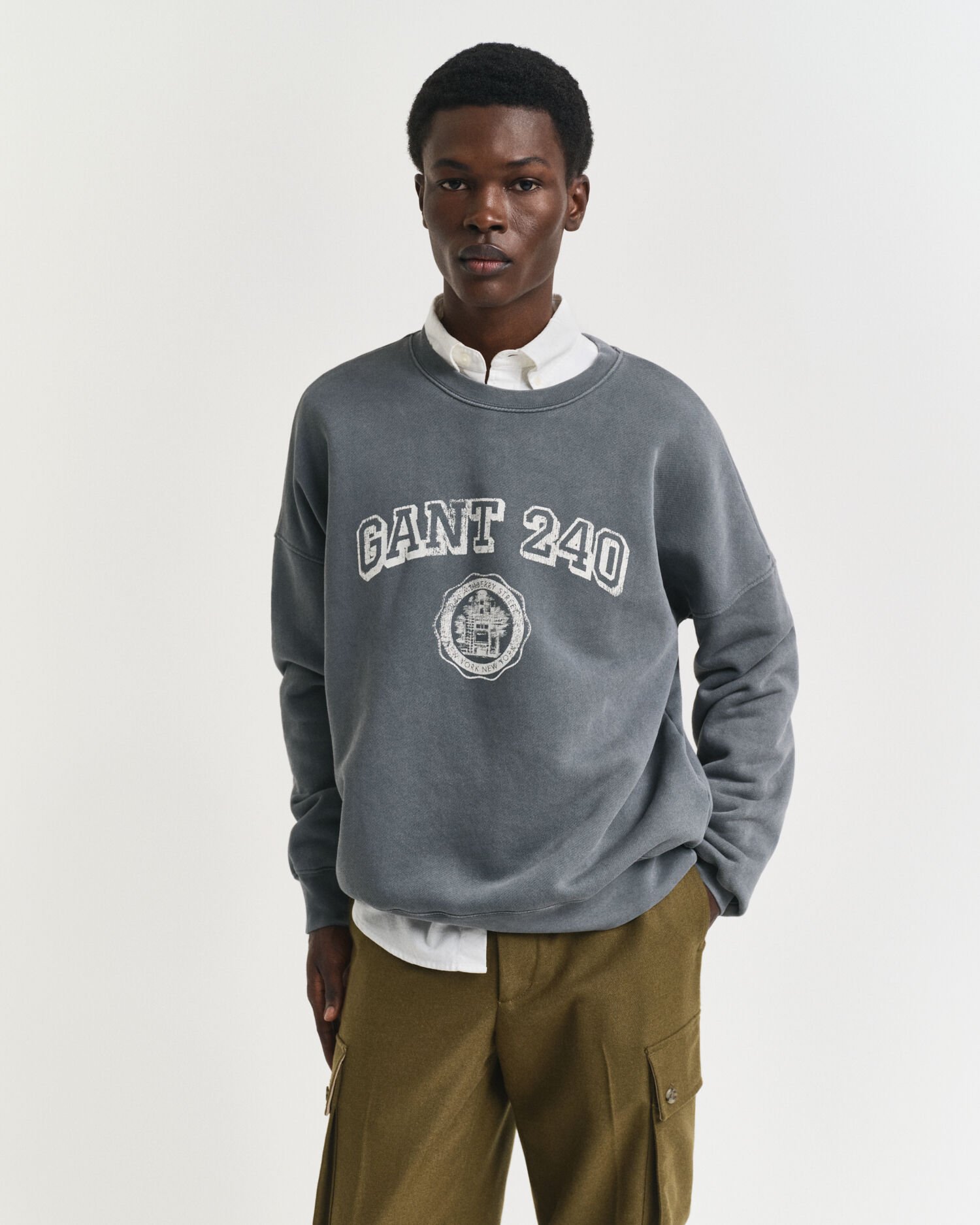 Sweatshirt com decote redondo Graphic