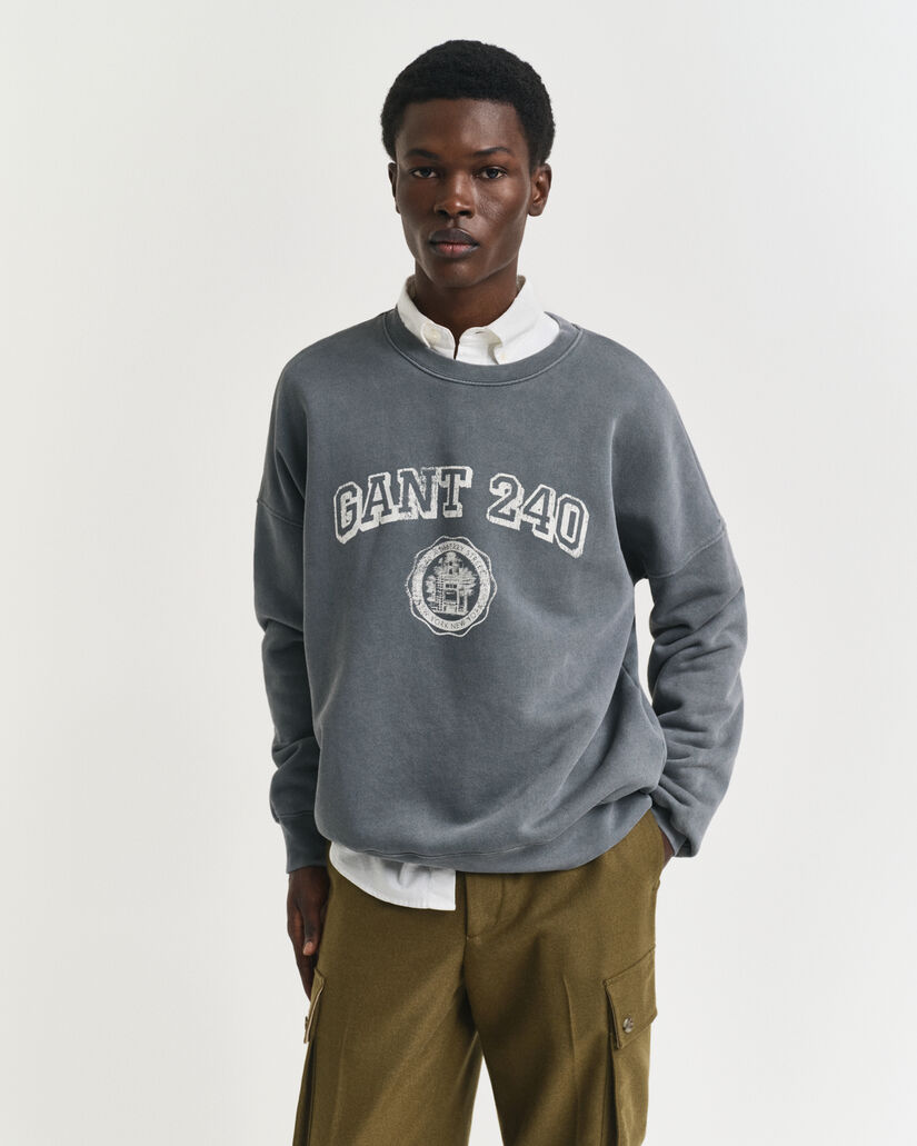 Sweatshirt com decote redondo Graphic