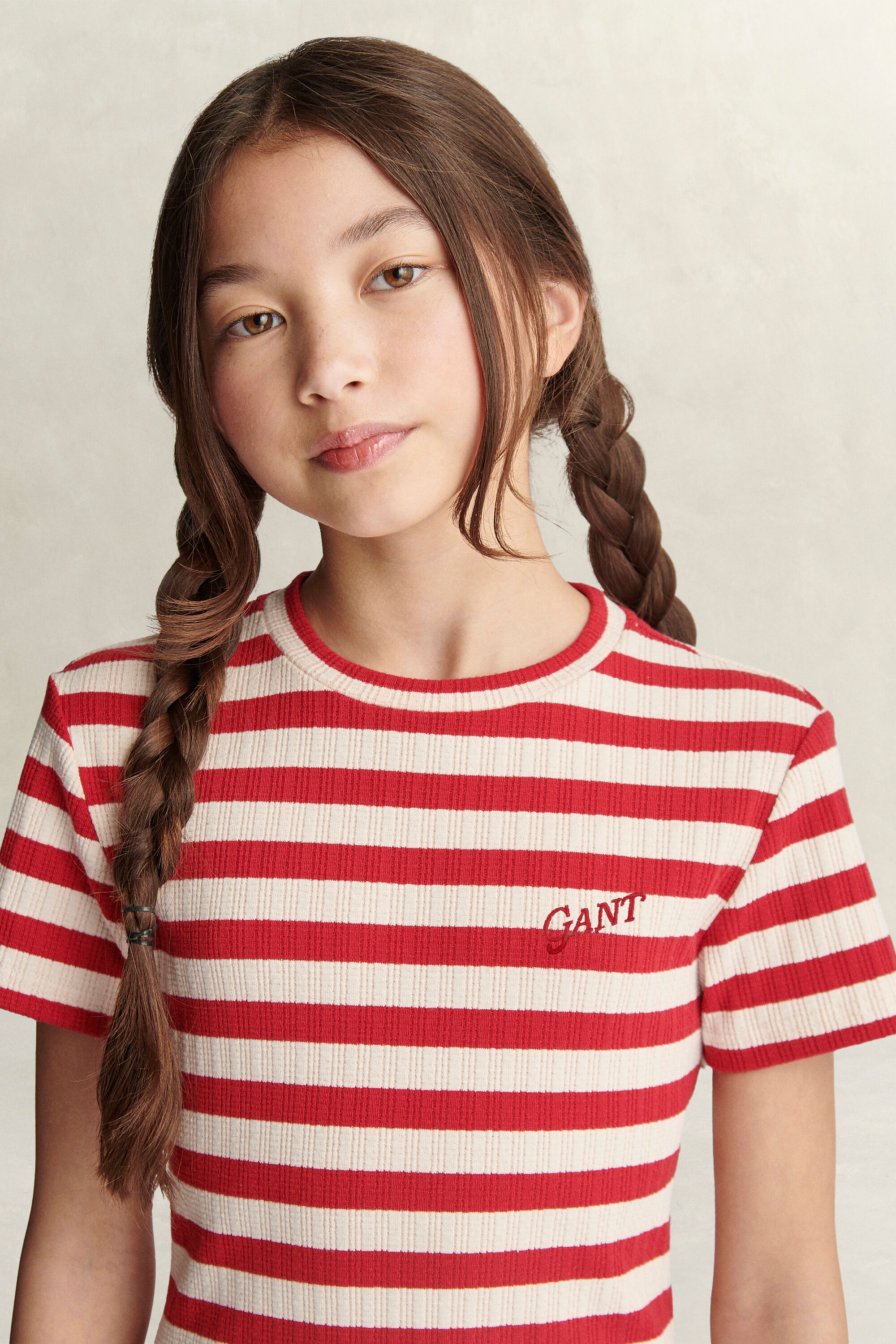 Vestido às riscas Teen Girls