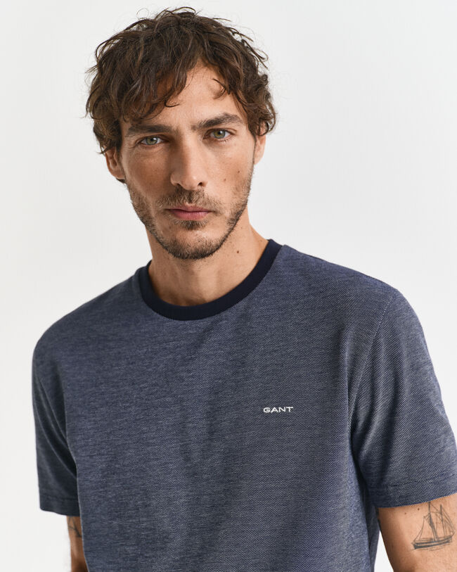 T-shirt Oxford com 4 cores