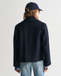 Casaco de marinheiro em lã