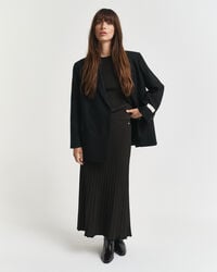 Saia em malha canelada Contrast