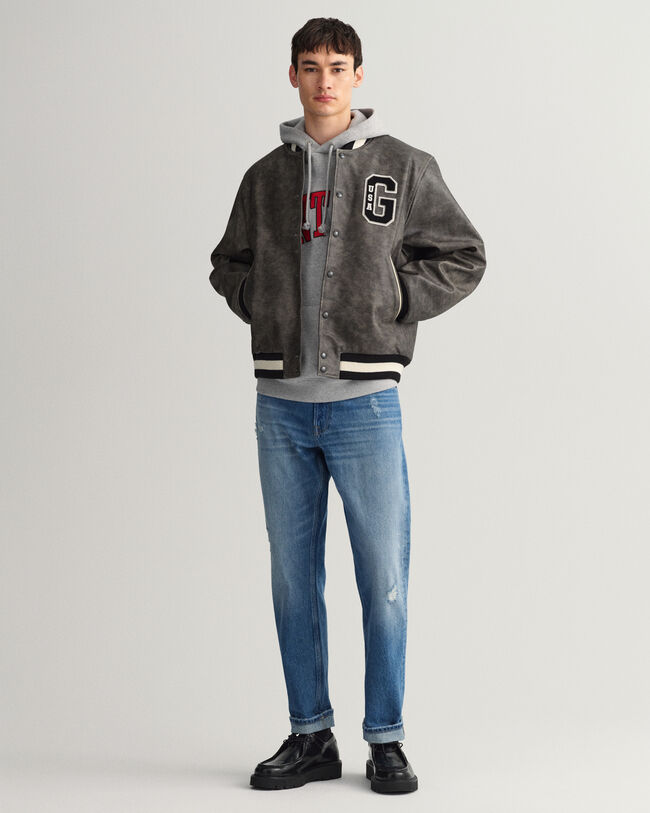 Sweatshirt com capuz desportiva USA Graphic