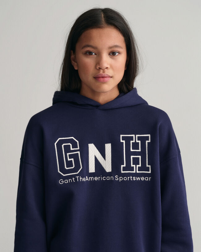 Sweatshirt com capuz GANT New Haven Oversized Teens