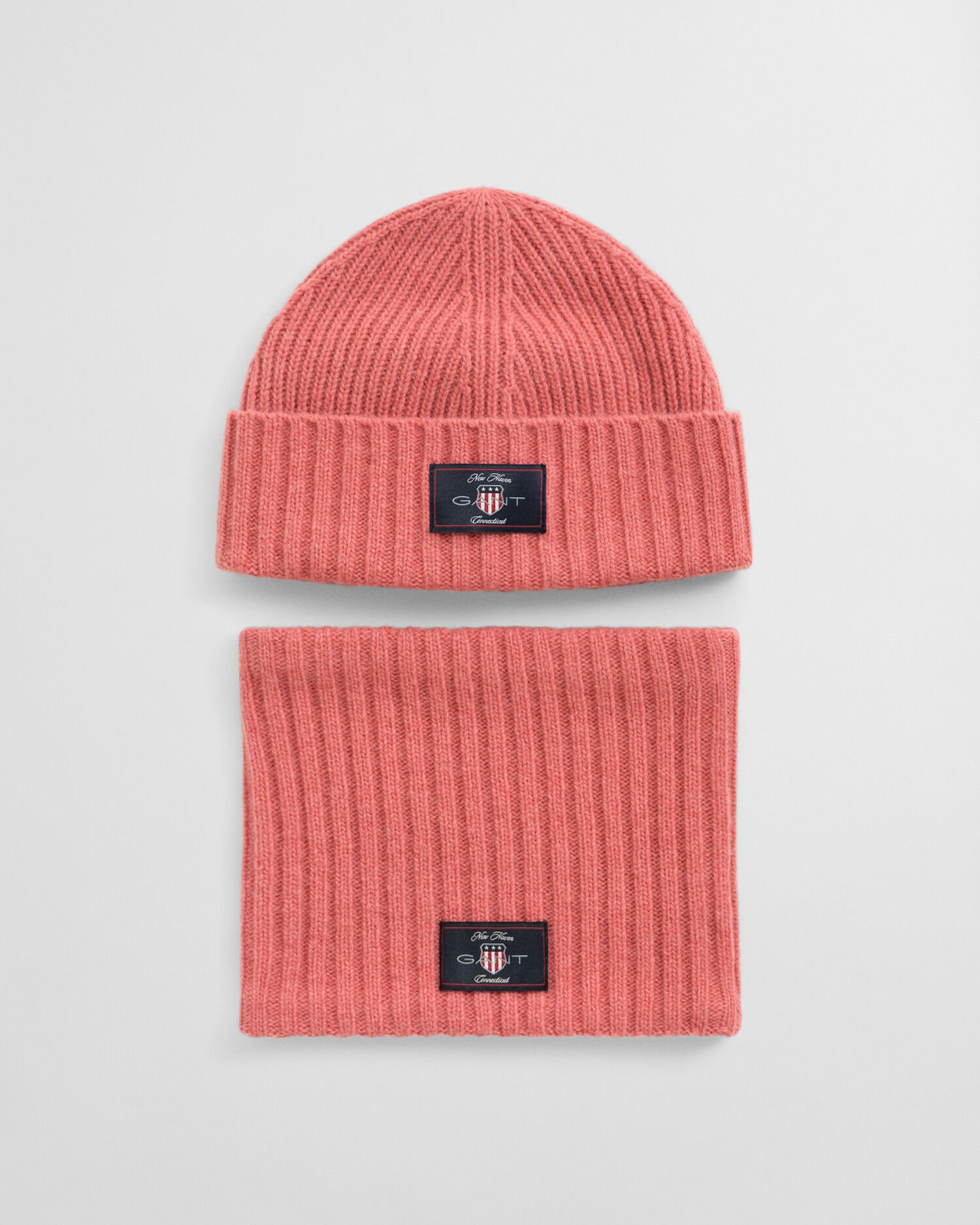 Conjunto de oferta com gorro e snood em mistura de lã Kids