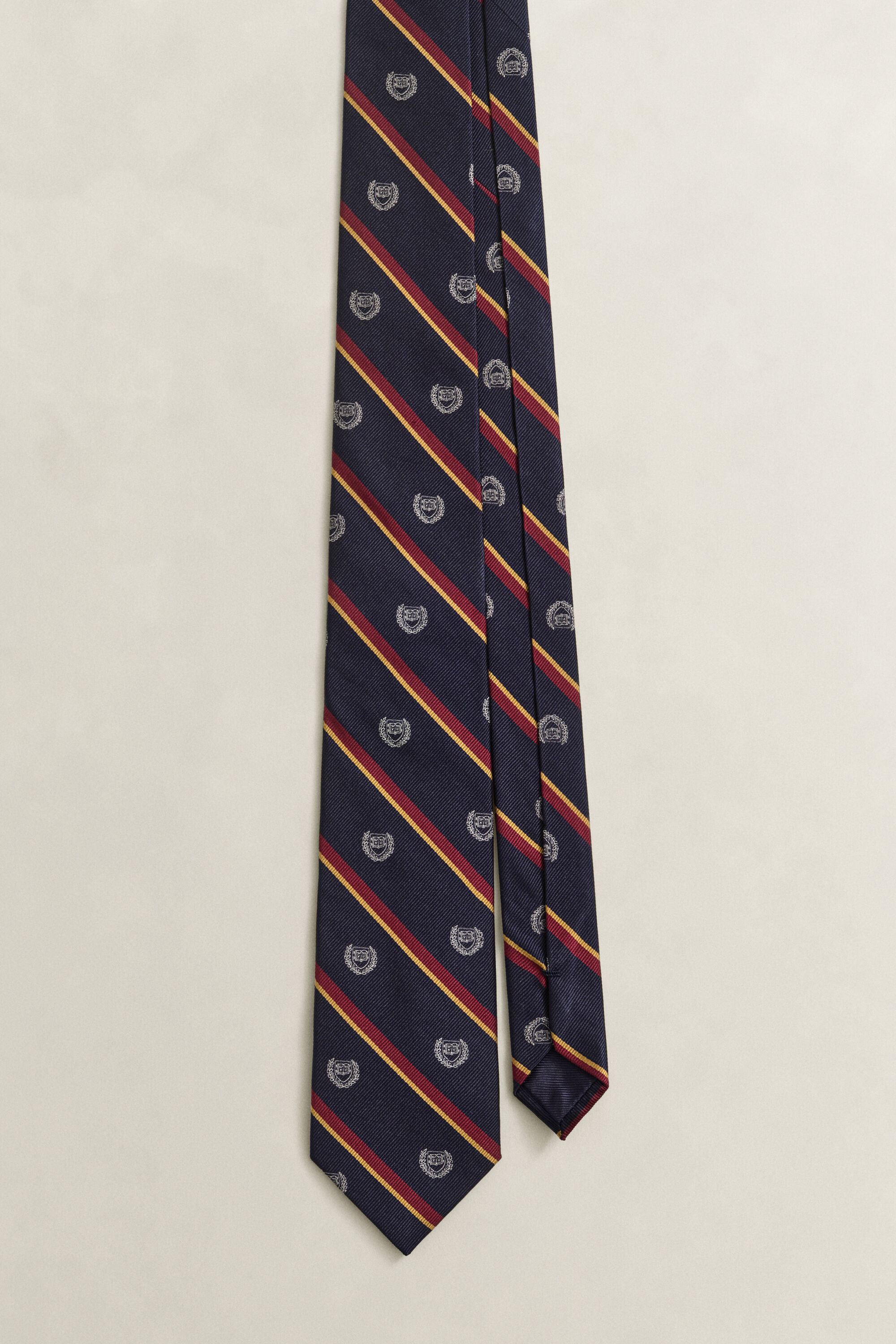 Gravata Crest Gant x Yale