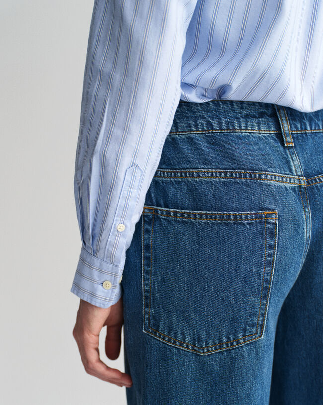 Camisa Oxford Archive às riscas regular fit