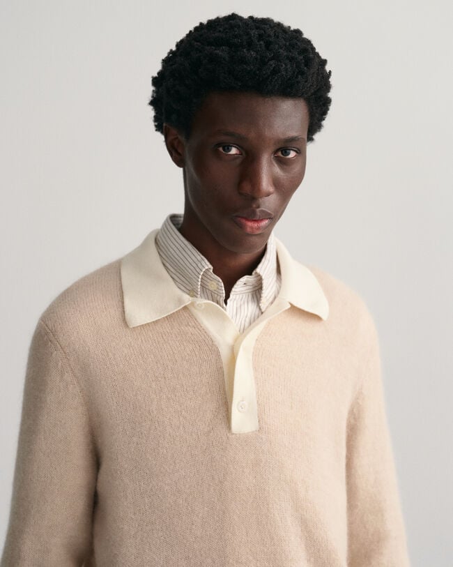 Rugger em algod&atilde;o e mohair