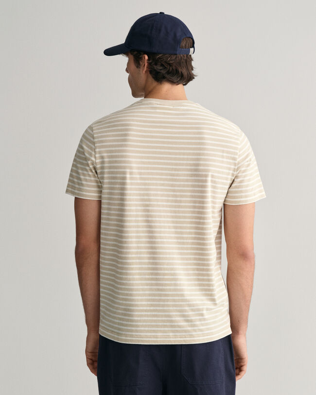 T-shirt &agrave;s riscas