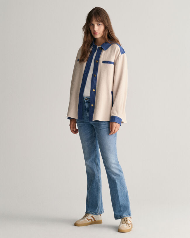 Sobrecamisa texturizada