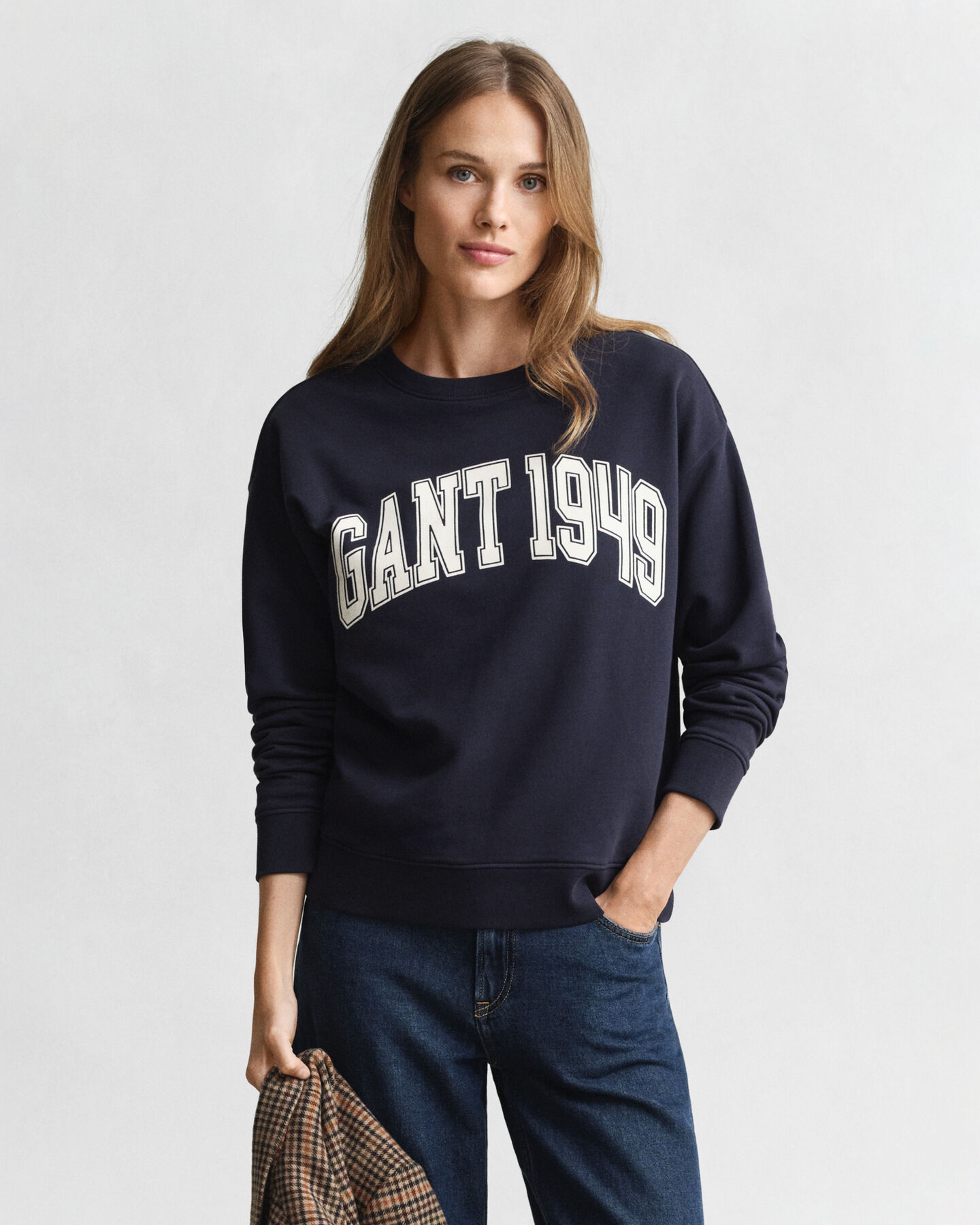 Sweatshirt com decote redondo Graphic