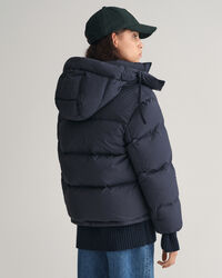 Blusão de penas curto