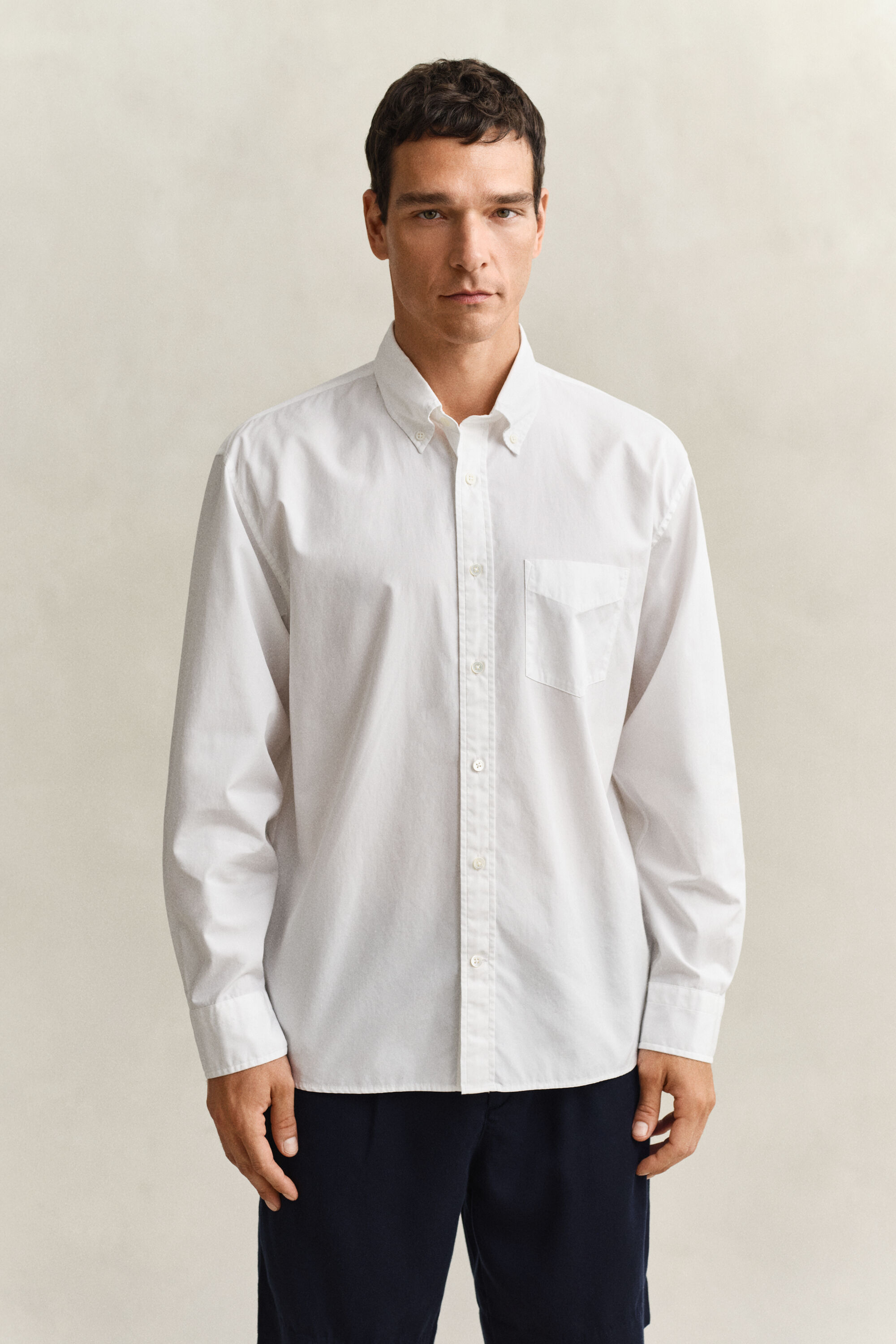 Camisa em popelina