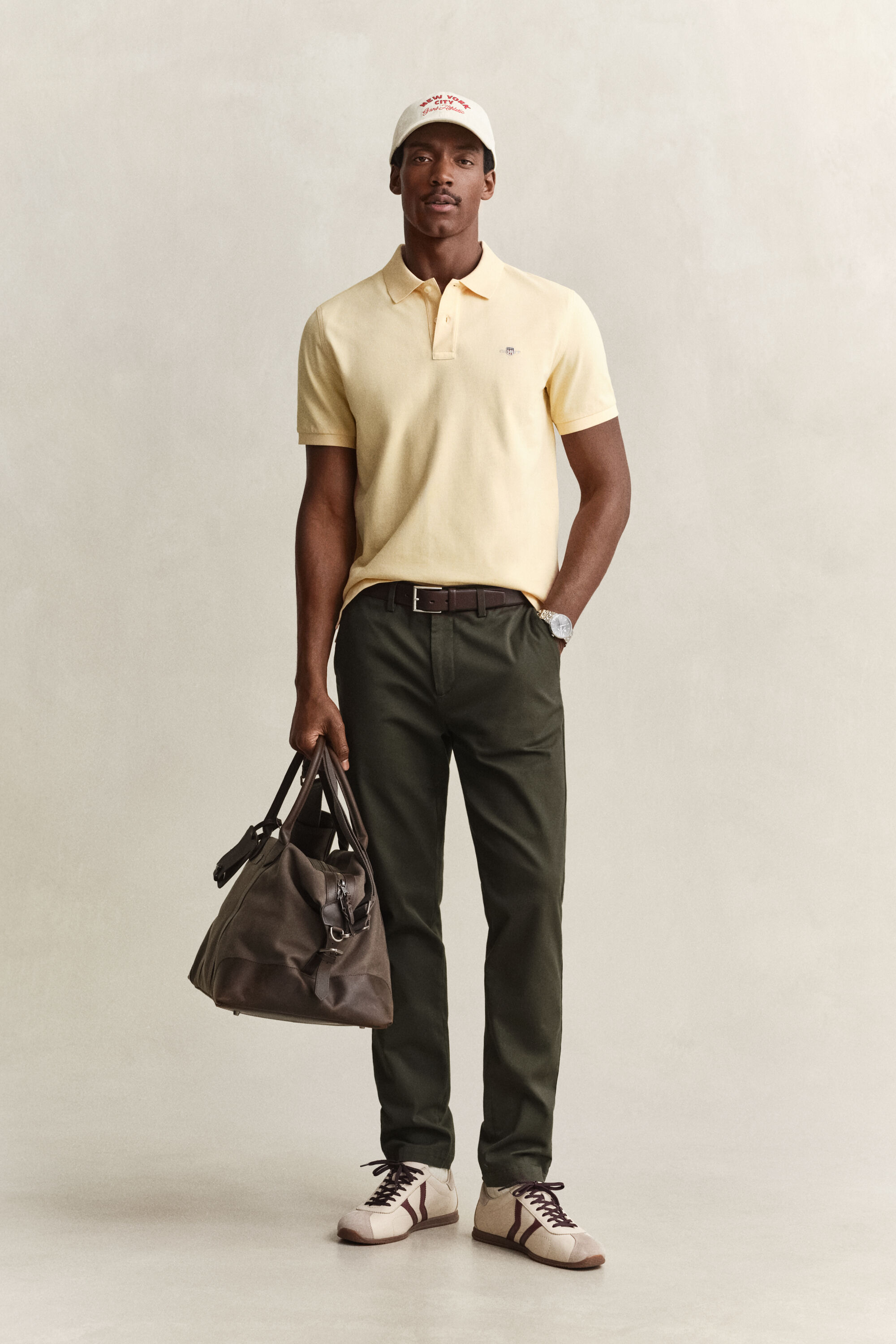 Calças chino elegantes slim fit