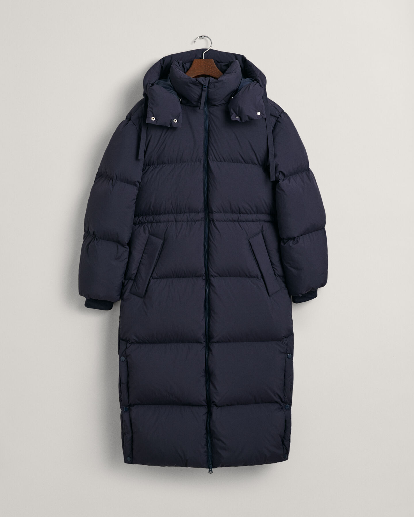 Sobretudo de penas comprido