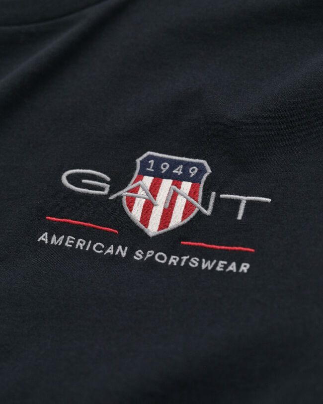 T-shirt bordada Archive Shield