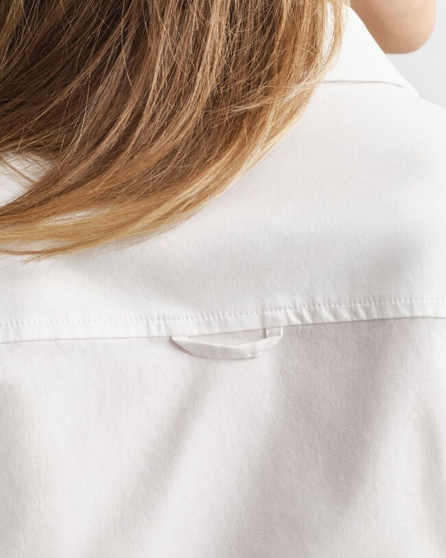 Camisa Oxford com elastano slim fit