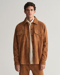 Camisa em camurça Oversized