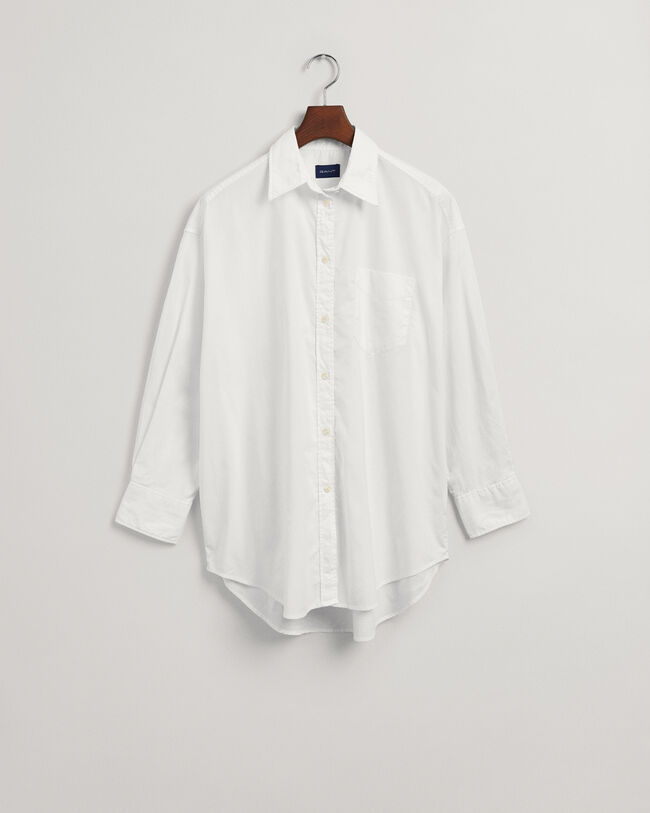 Camisa Oxford oversized