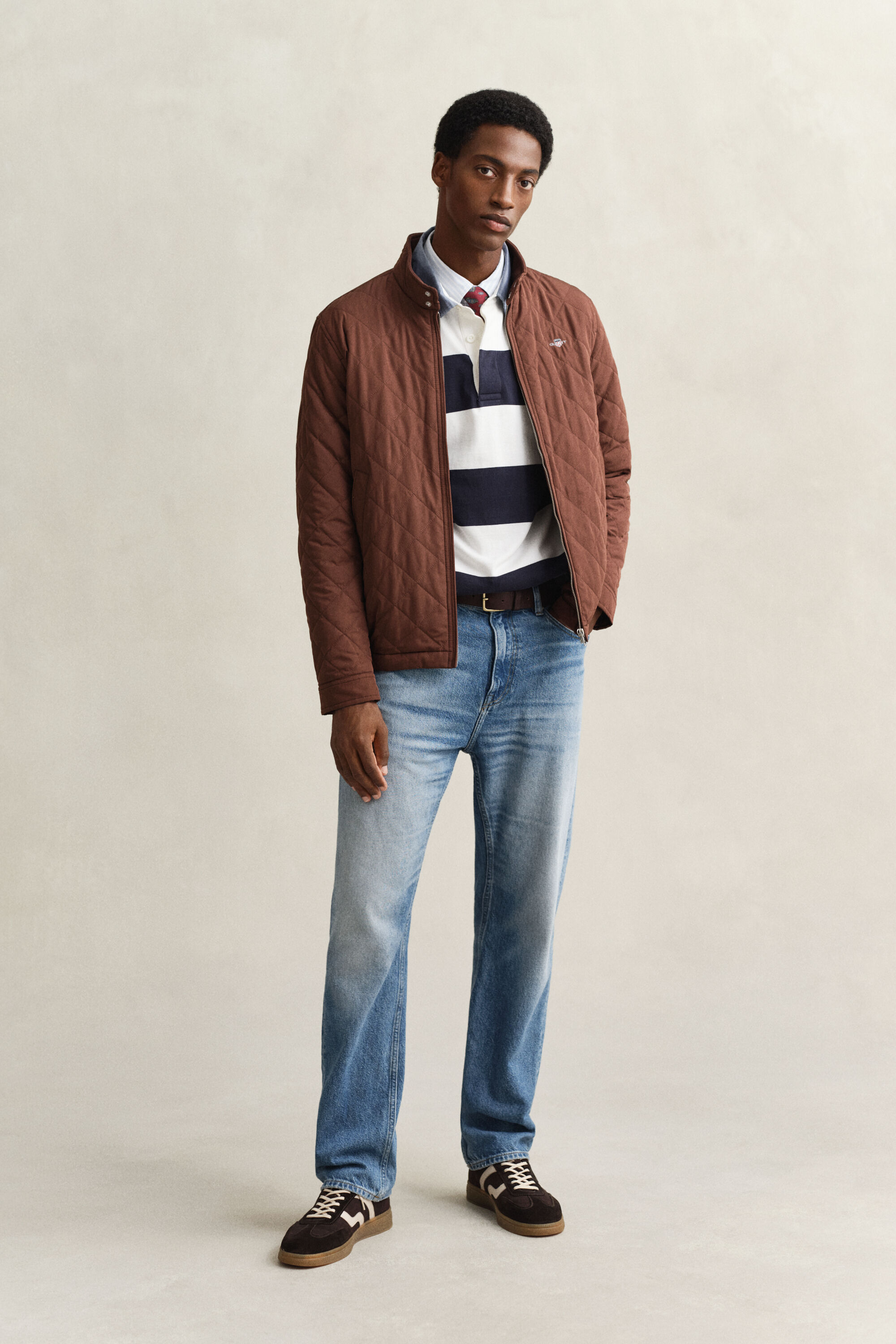 Blusão Windcheater acolchoado