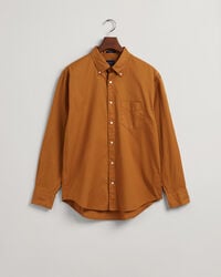 Camisa Oxford tingida relaxed fit