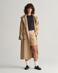 Calções chino leves relaxed fit