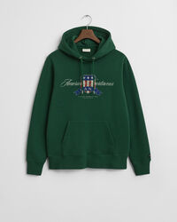 Sweatshirt com capuz Crest Graphic