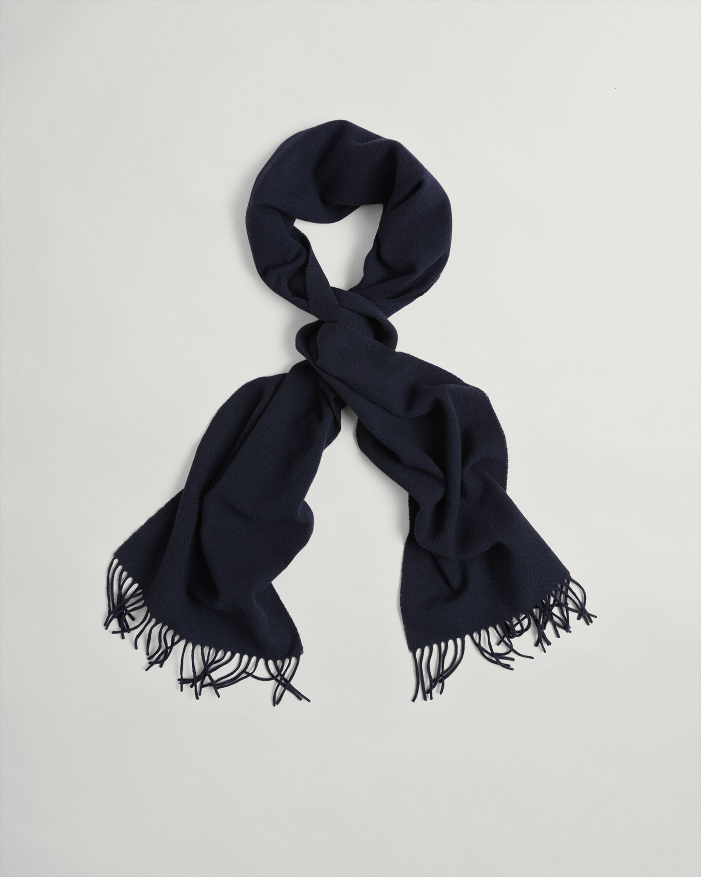 Cachecol em lã liso