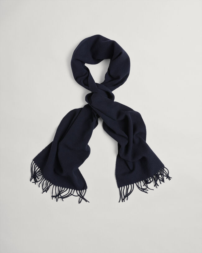 Cachecol em lã liso