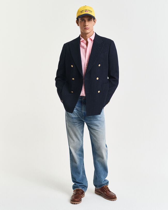 Camisa de linho regular fit