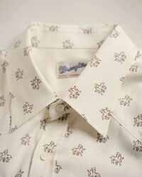 Camisa Western em seda Wrangler x GANT slim fit