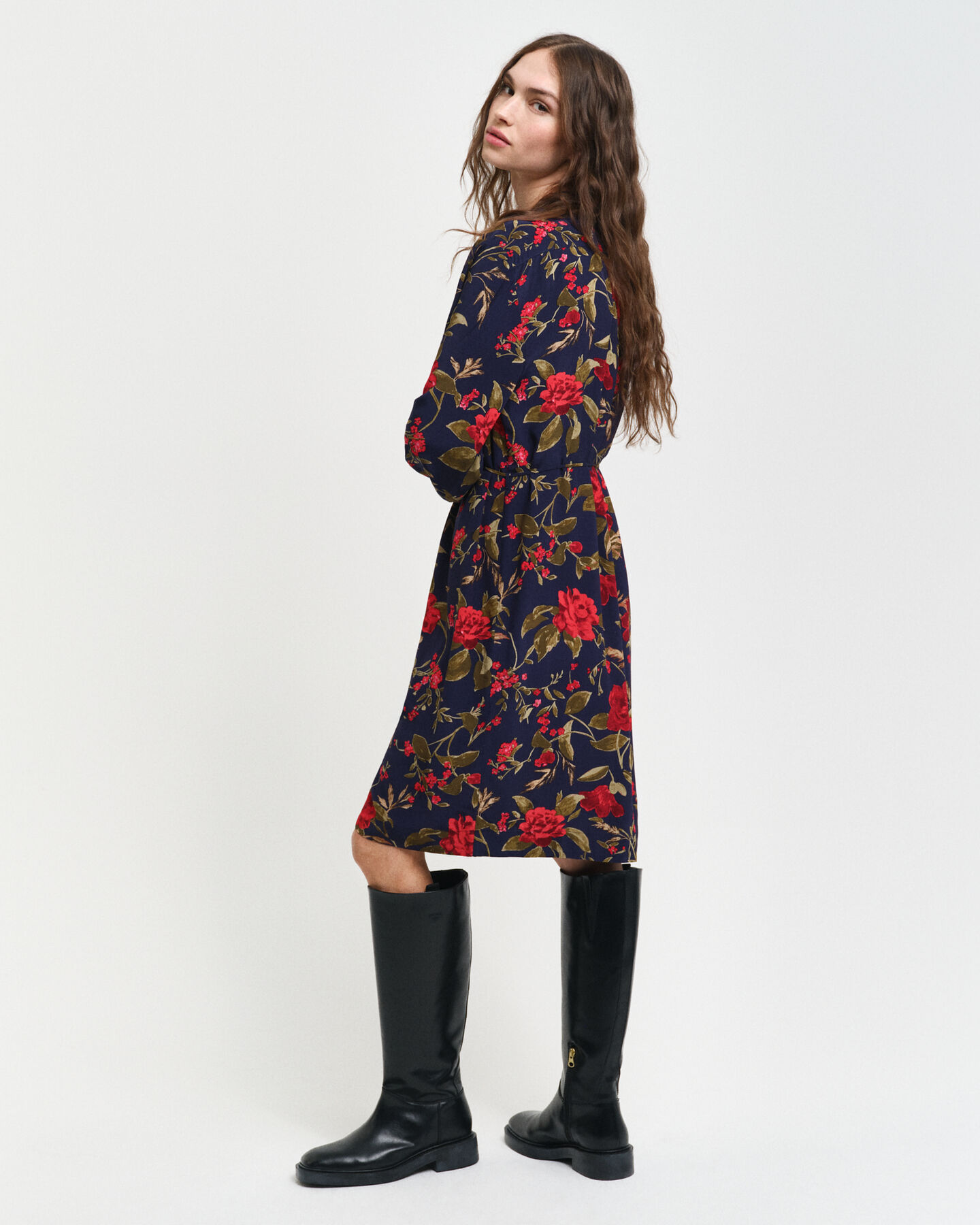 Vestido com estampado Rose