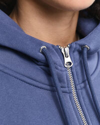 Sweatshirt com capuz e fecho Tonal Shield