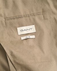 Blazer de fato em linho e algodão