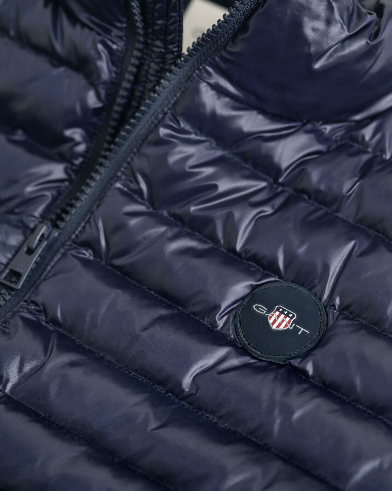 Colete acolchoado leve e brilhante Teens