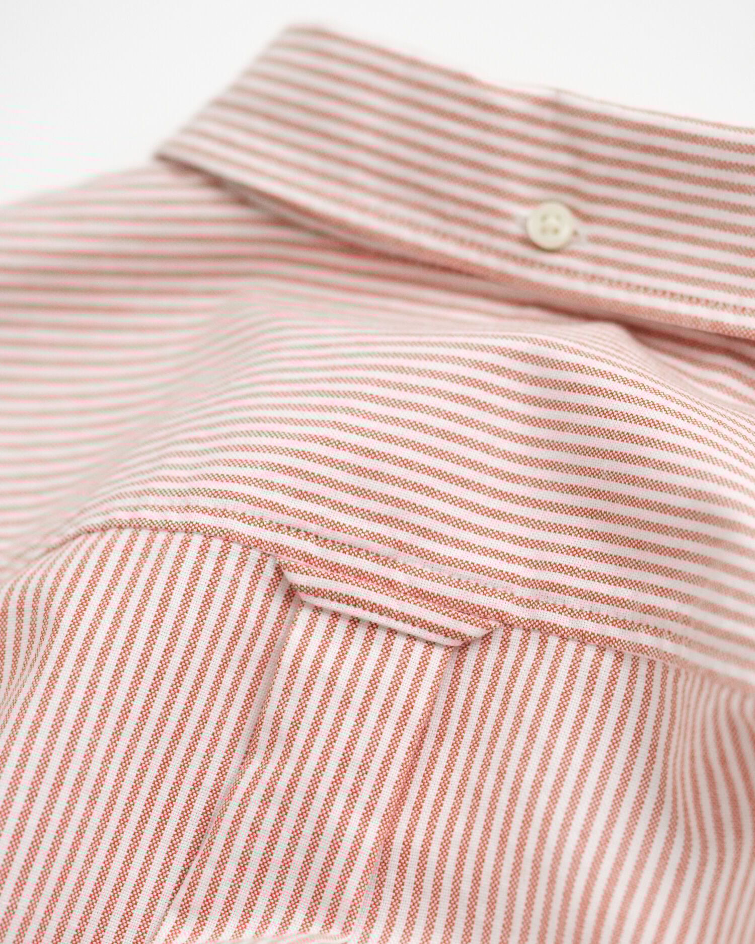Camisa Oxford às riscas Teens