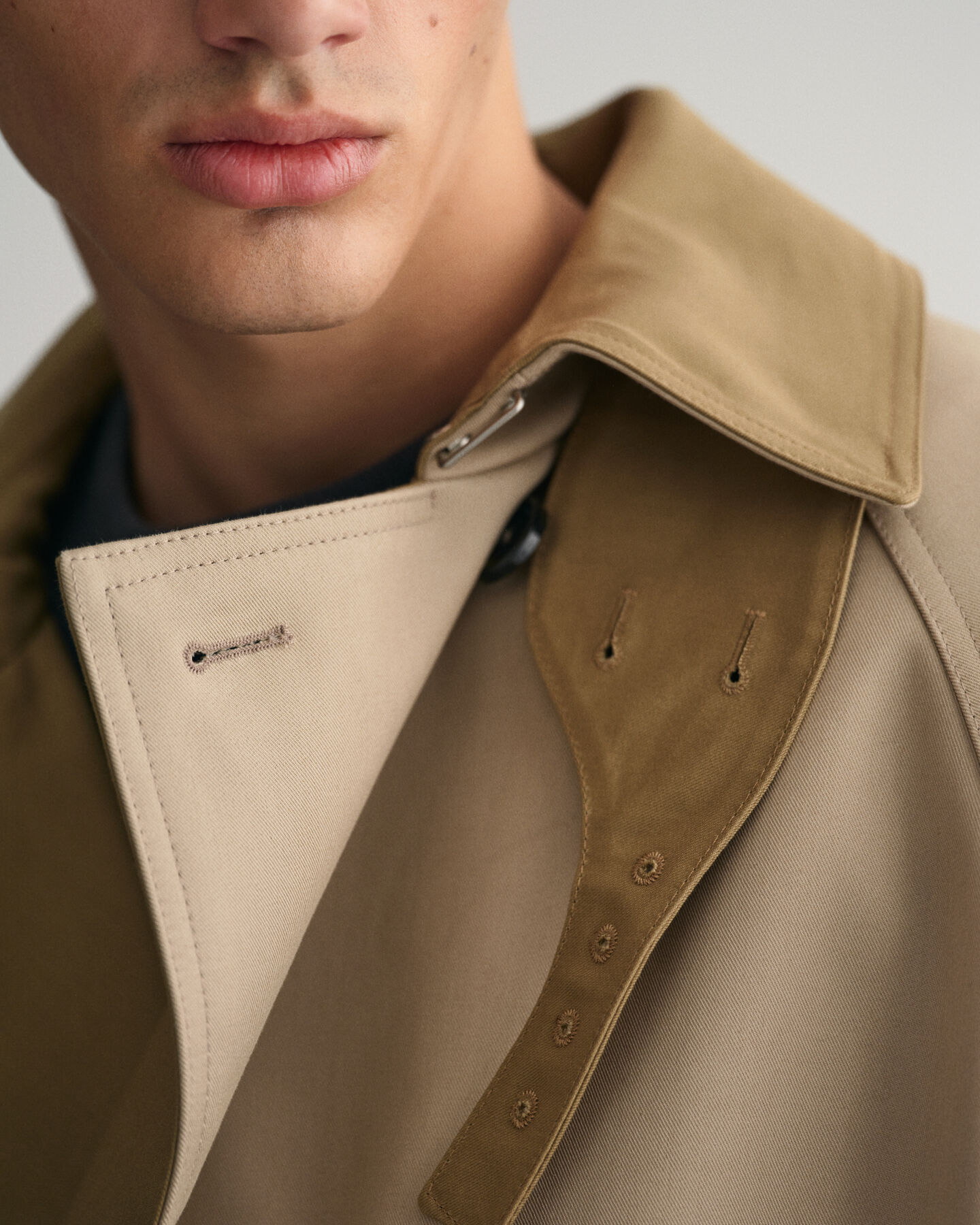 Gabardina reforçada