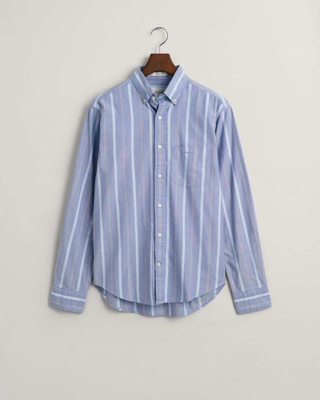 Camisa Oxford Archive às riscas regular fit 